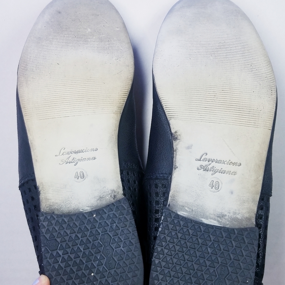 Free People | Black Low Top Flat Boots,‎ 9.5 - Picture 7 of 9